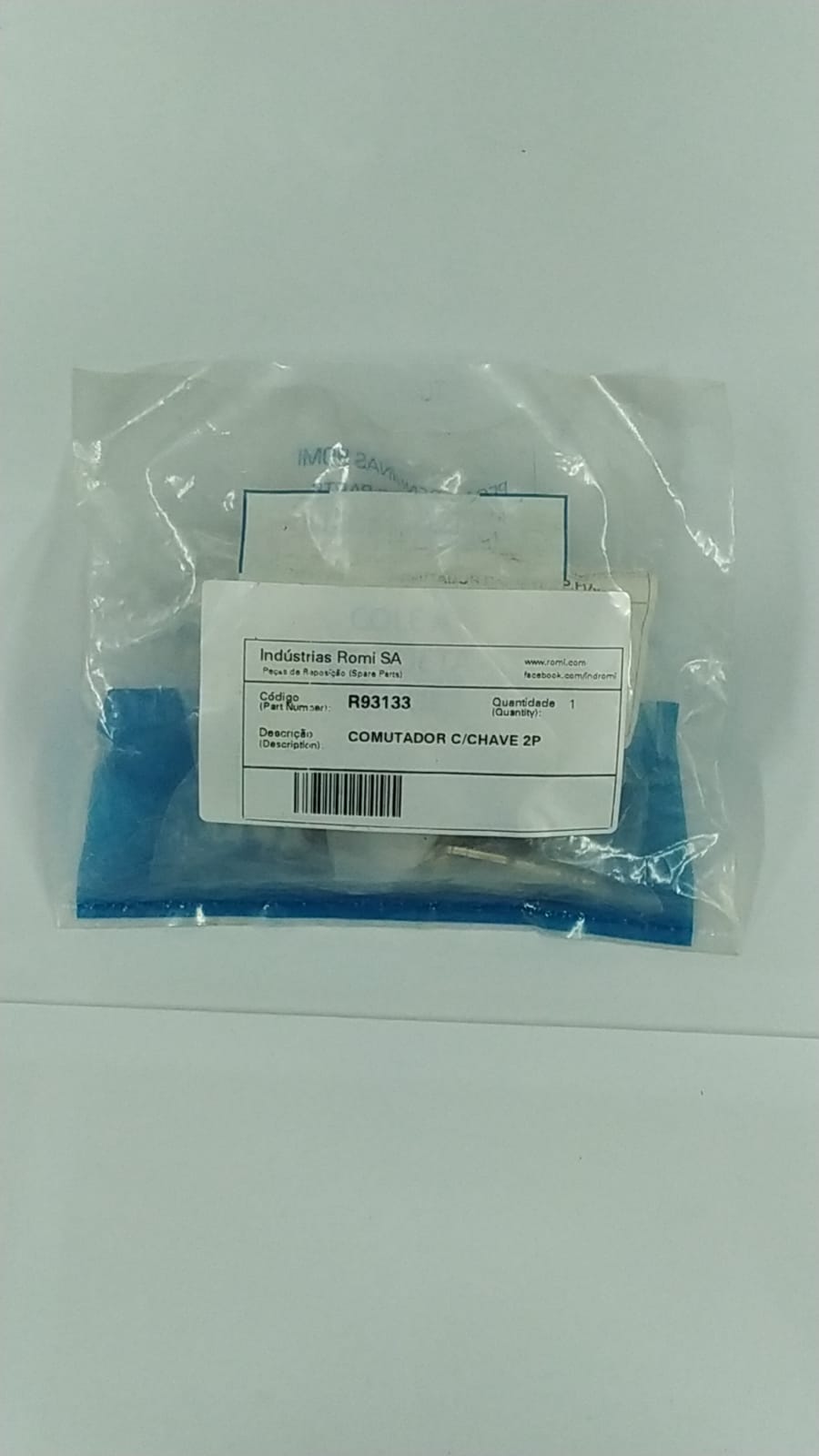 Comutador com Chave 2 pos