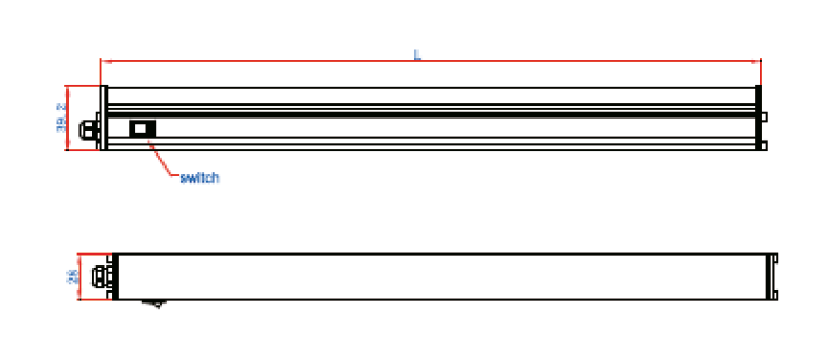 Luminárias para máquinas