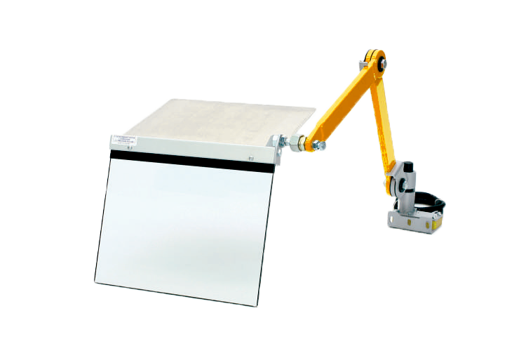 Proteção articulável para o carro porta ferramentas