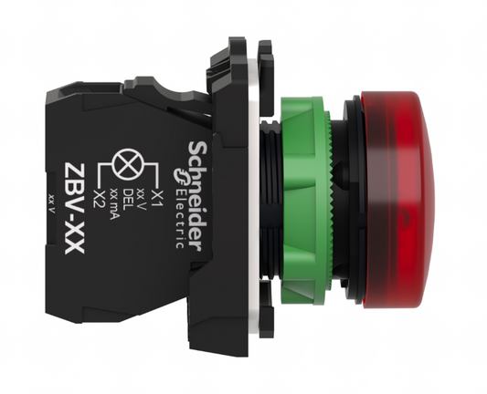 Schneider Harmony - XB5AVB4 Sinaleiro Vermelho