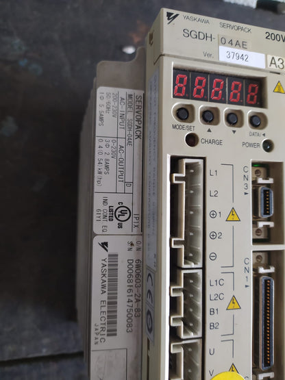 Acionamento Yaskawa Servopack SGDH-04AE