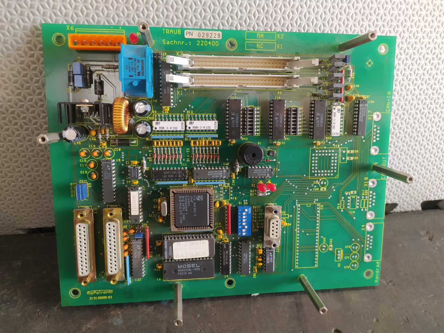 Placa de interface Traub - TX8F