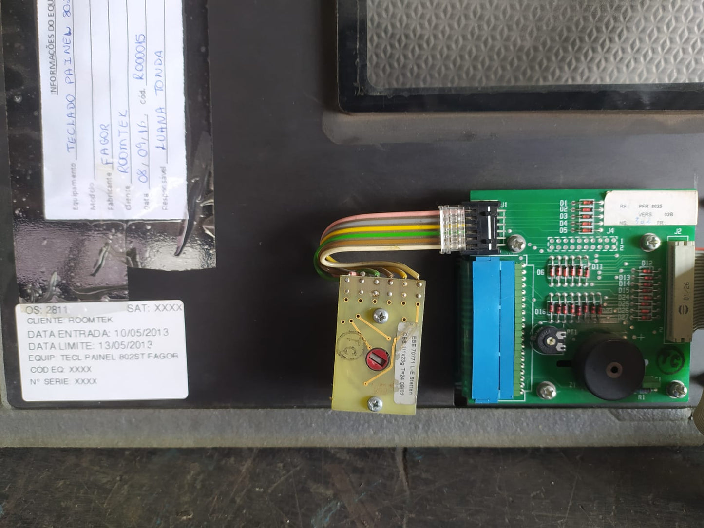 Teclado e moldura Fagor - 8025