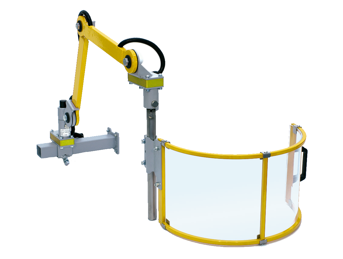 Proteção para Fresadora – Proteção Curva
